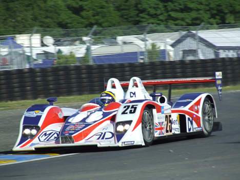 Ray Mallock Ltd. indsætter denne MG Lola med #25 som startnummer.
(Foto: Claude Foubert - Endurance-Info.com)